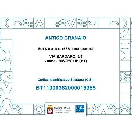 Antico Granaio Bed and breakfast 3*