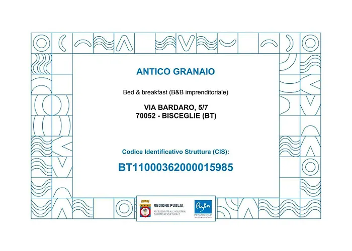 Antico Granaio Nocleg ze śniadaniem 3*